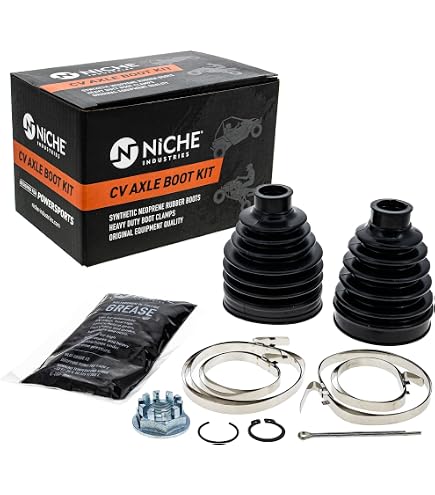CV03 ④ Amazon.com: NICHE Rear CV Axle Boot Kit for Kawasaki 2021-2022